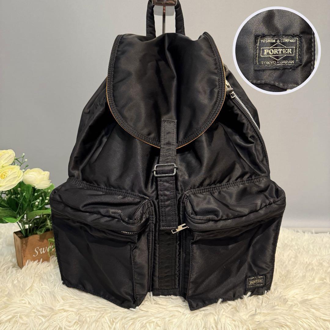 【極美品】希少 レア PORTER TANKER ポーター リュック ブラック