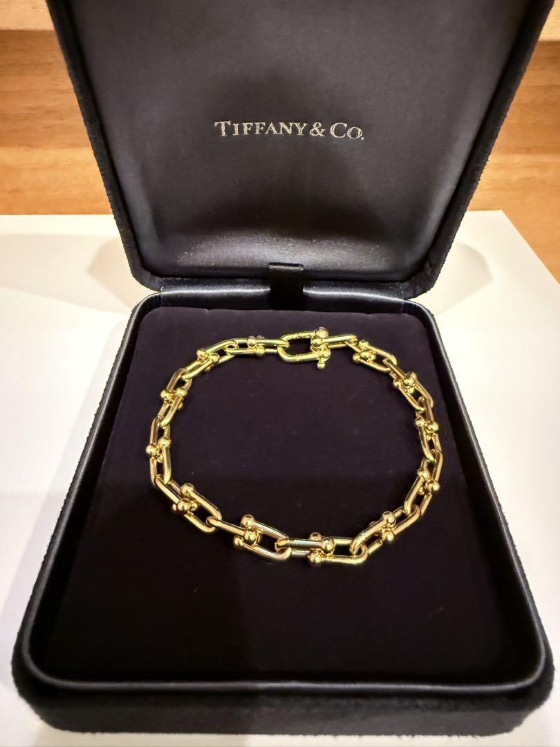 Tiffany & Co. ゴールドブレスレット 約19cm
