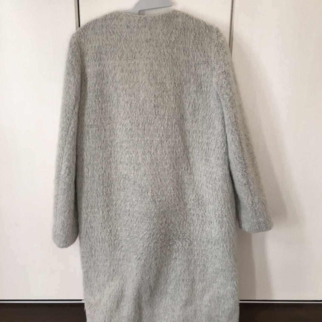 ユナイテッドアローズ シャギーノーカラーコート36