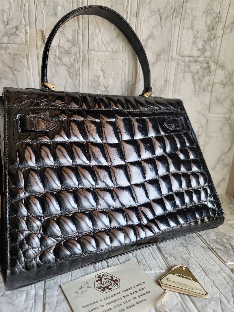 RETTIL MODA レティルモダ イタリア製 総クロコダイル革 RETTIL MODA レティルモダ イタリア製 総クロコダイル革