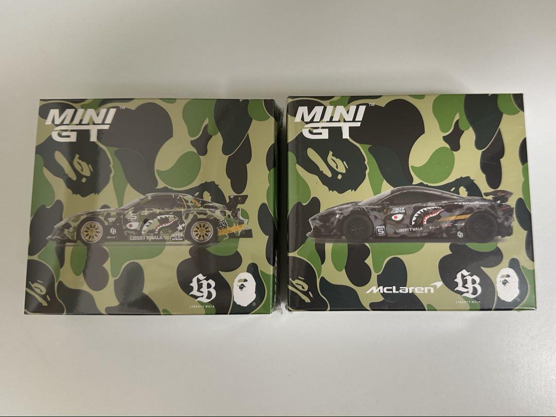 東京オートサロンLiberty walk Bape MINIGT 6台　lbwk MINI GT 6台セット BAPE LIBERTY WALK LBWK 東京オートサロン