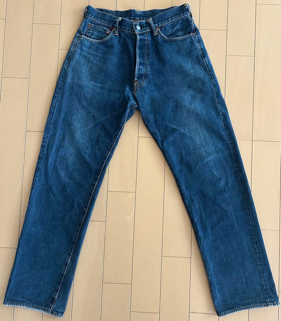 EVISU エビスジーンズ 日本地図 デニムパンツ 中国製