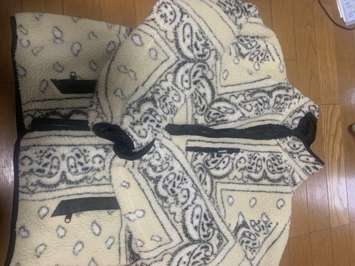 Supreme Reversible Bandana Fleece Jacket