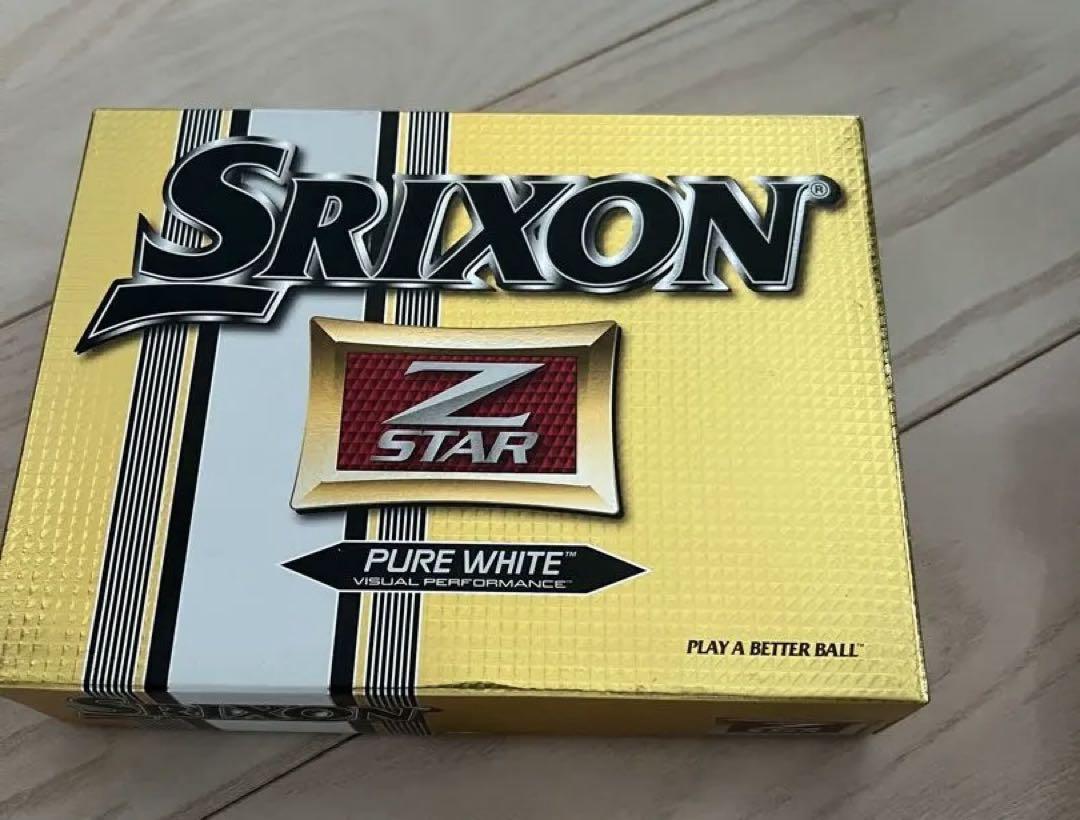Srixon Z STAR Pure White ゴルフボール 12個