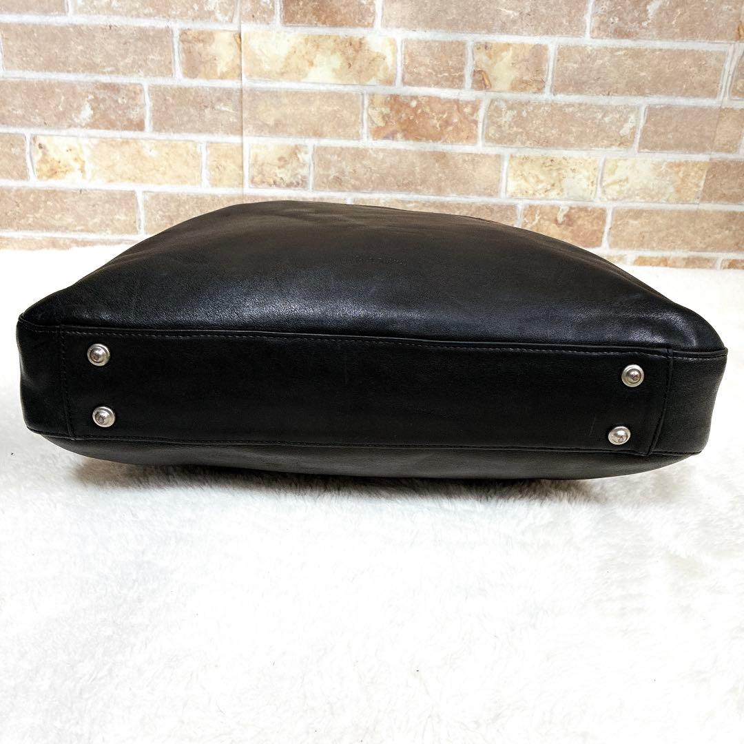 ポールスミス ブリーフケース レザー ビジネスバッグ 黒 マルチストライプ ポールスミス ブリーフケース レザー ビジネスバッグ 黒 マルチストライプ