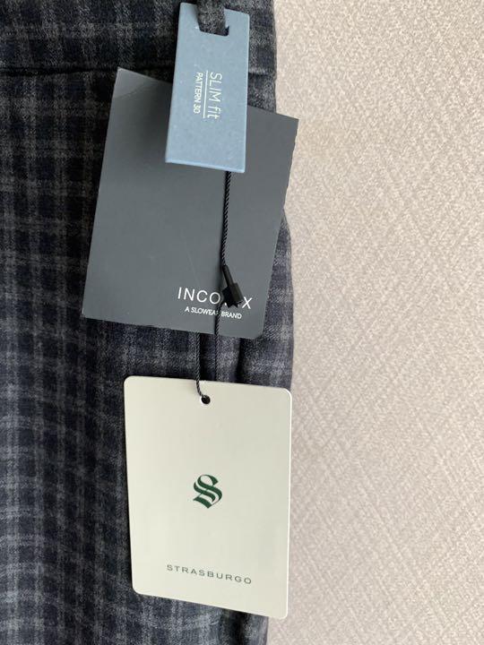 新品未使用 インコテックス チェックウールパンツ 52 - メルカリ ワイヤレスイヤホン 新品未使用 52 チェックウールパンツ インコテックス スラックス