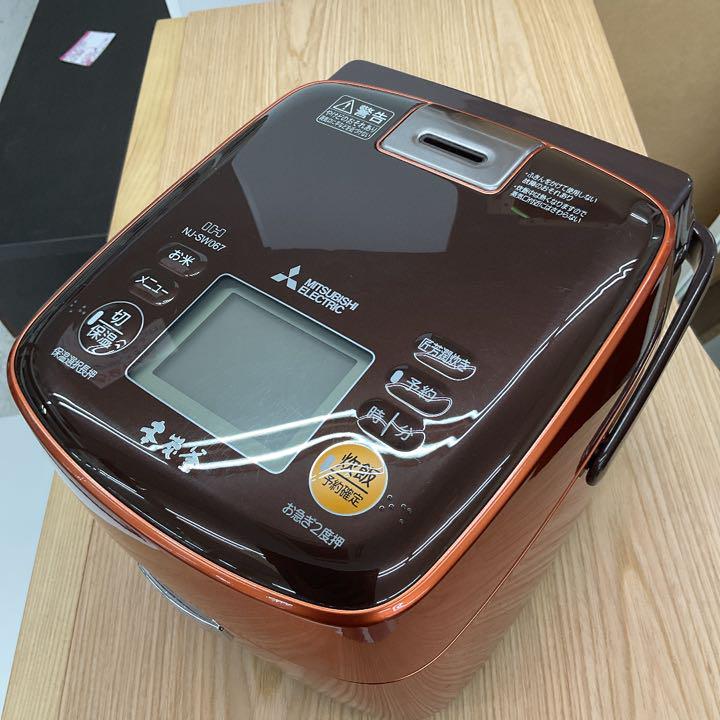 良質 2016年製 三菱 IHジャー炊飯器 NJ-SW067-W - 炊飯器 - alrc.asia 純正オンラインストア 炊飯器 三菱 3合 MITSUBISHI NJ-SW067-D 炊飯器