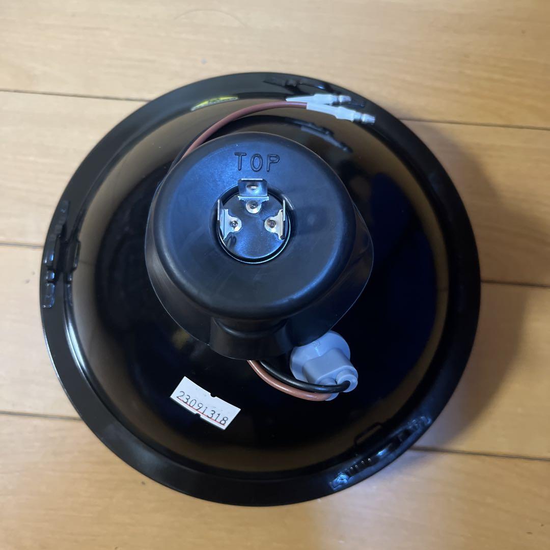 イエロー 丸型ヘッドライト180π マーシャルイエローレンズ889
