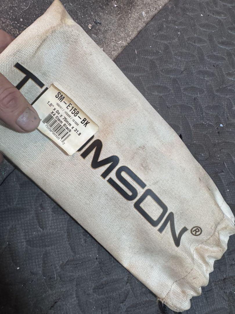 THOMSON ステム ブラック　1.5\"×31.8 2つセット　X4 THOMSON ステム ブラック 1.5 ×31.8 2つセット X4
