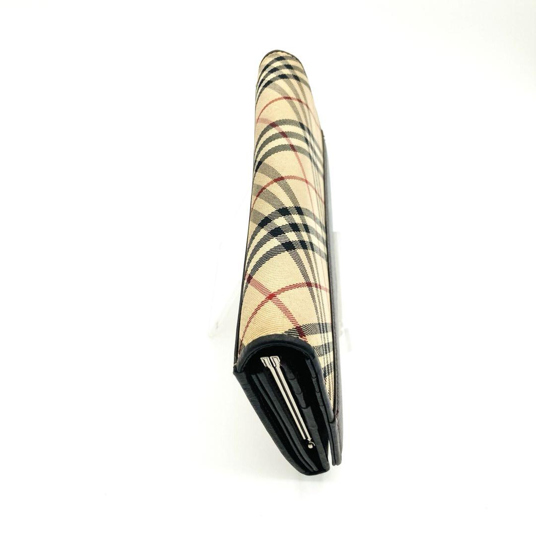 BURBERRY バーバリー 長財布 ノバチェック レディース 美品 品薄