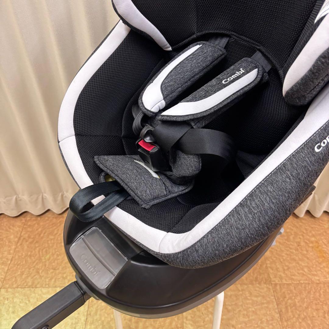 クリーニング済　☆綺麗☆　コンビ　クルムーヴ　ISOFIX 　ダークグレー クリーニング済 ☆綺麗☆ コンビ クルムーヴ ISOFIX