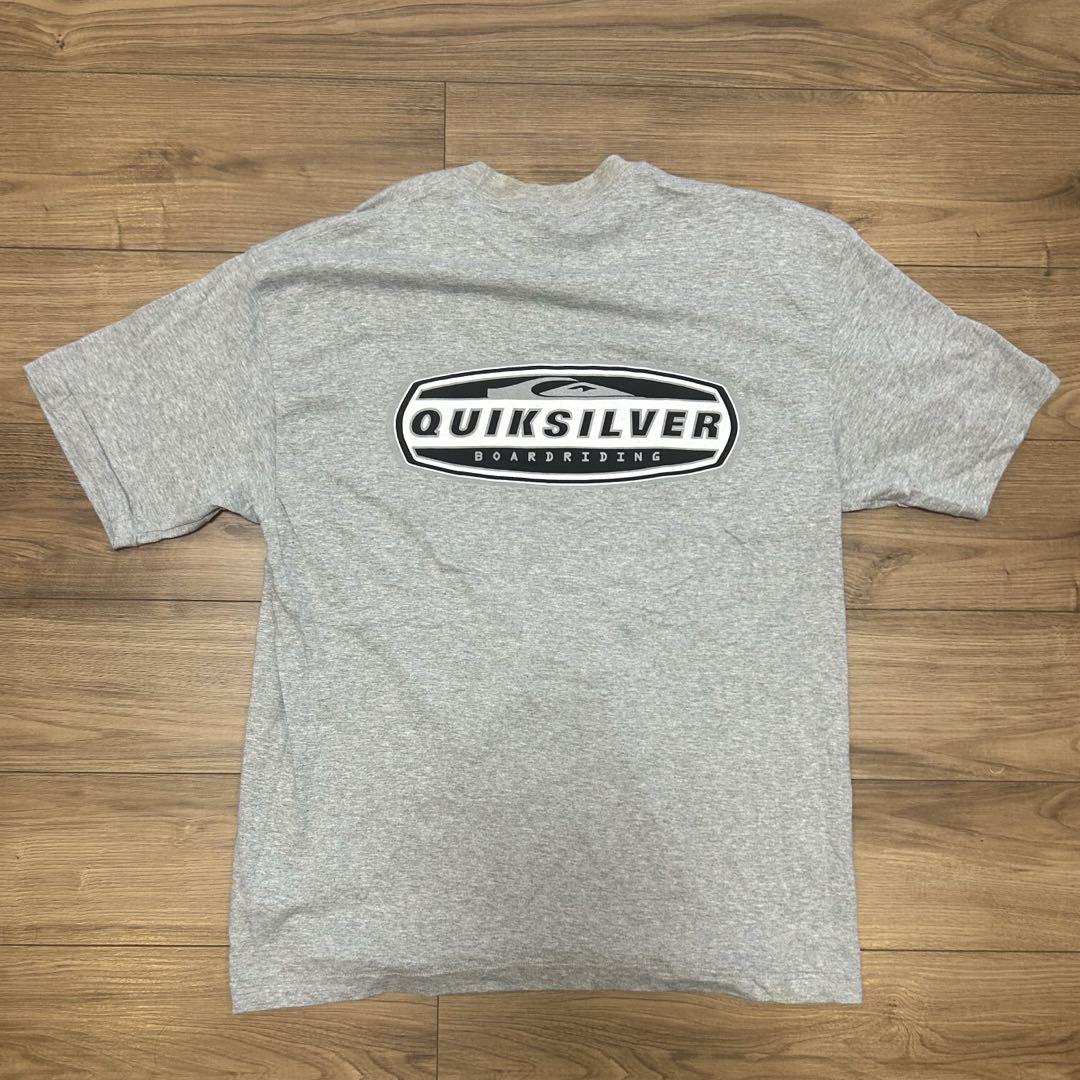★80s★90s★QUIKSILVER★クイックシルバー★オールドサーフ★ QUIKSILVER - 90s クイックシルバー スウェットシャツ ヘザー