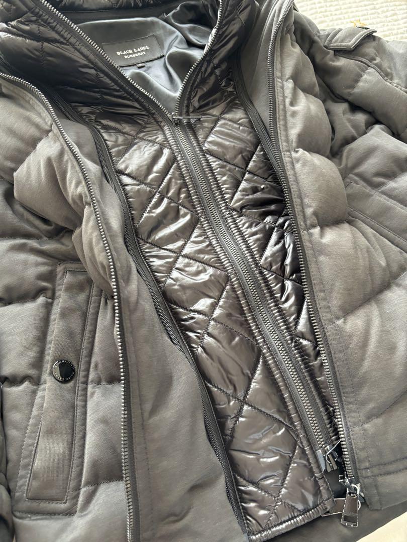 BURBERRY BLACK LABEL ダウンジャケット