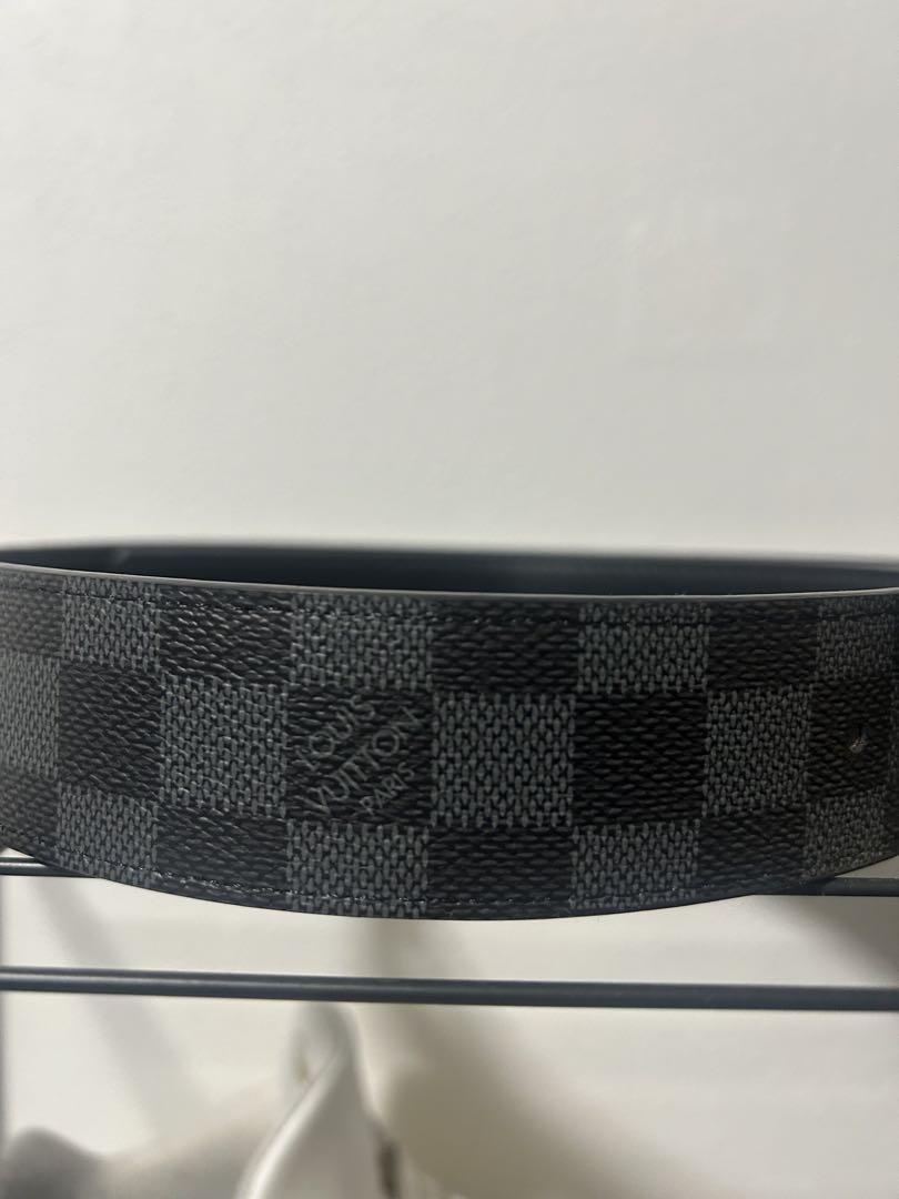 Louis Vuitton ダミエ ブラック ベルト