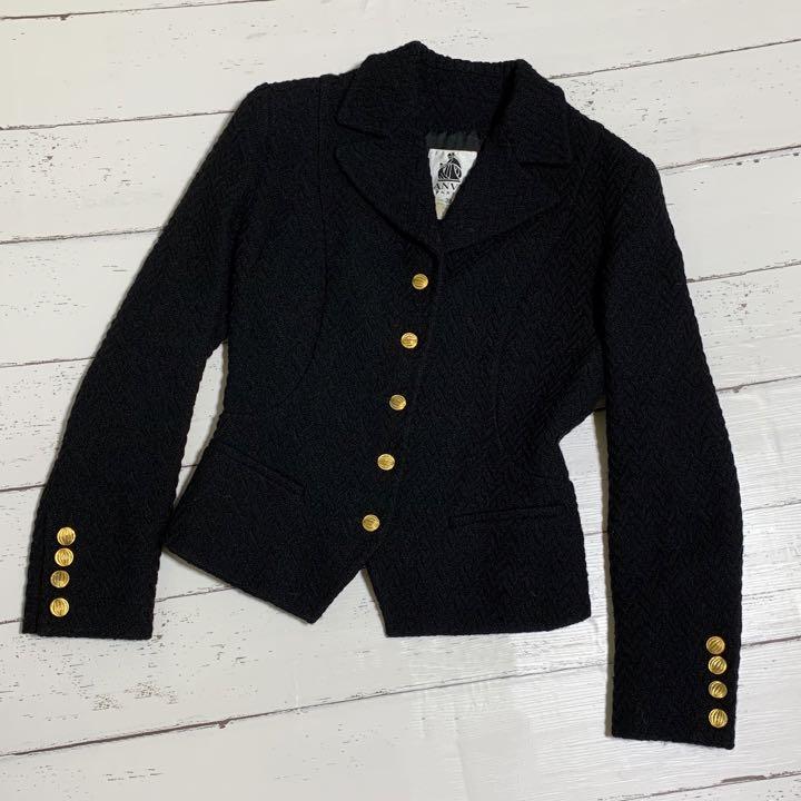 LANVIN PARIS ジャケット ウール ヘリンボーン 金ボタン M - メルカリ のアイテムを ウール ジャケット PARIS LANVIN ヘリンボーン M 金ボタン テーラードジャケット