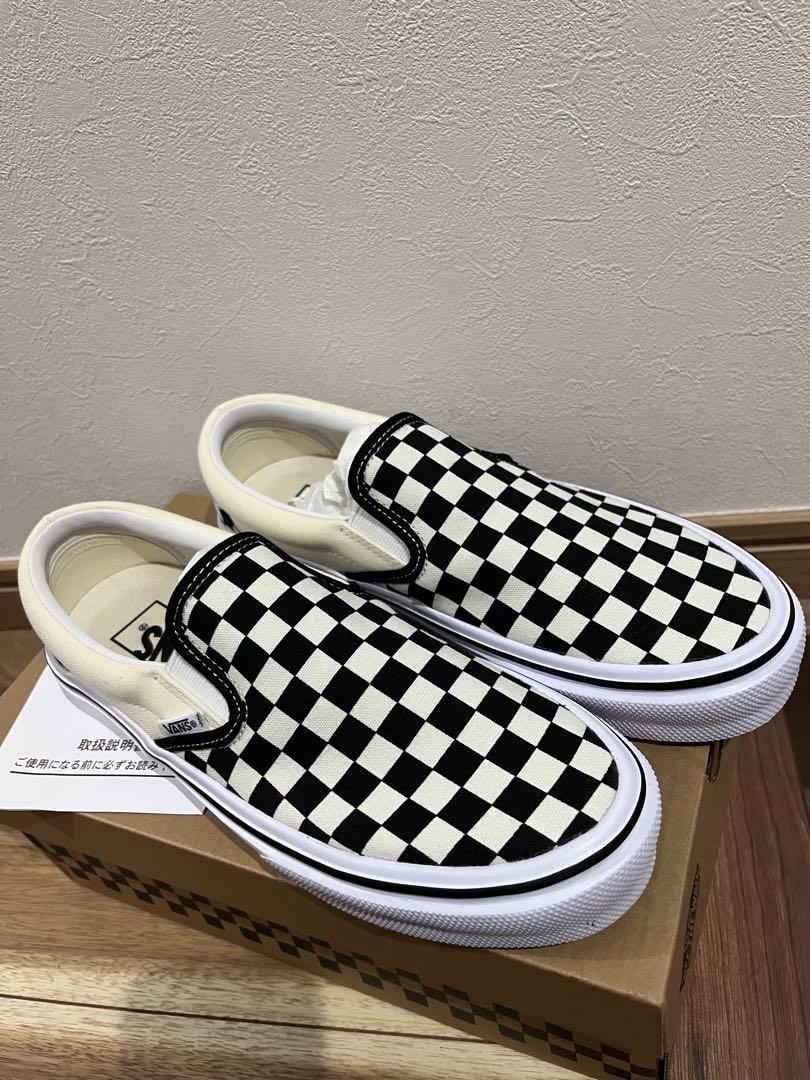 Vans V98 LITE チェッカースリッポン 24