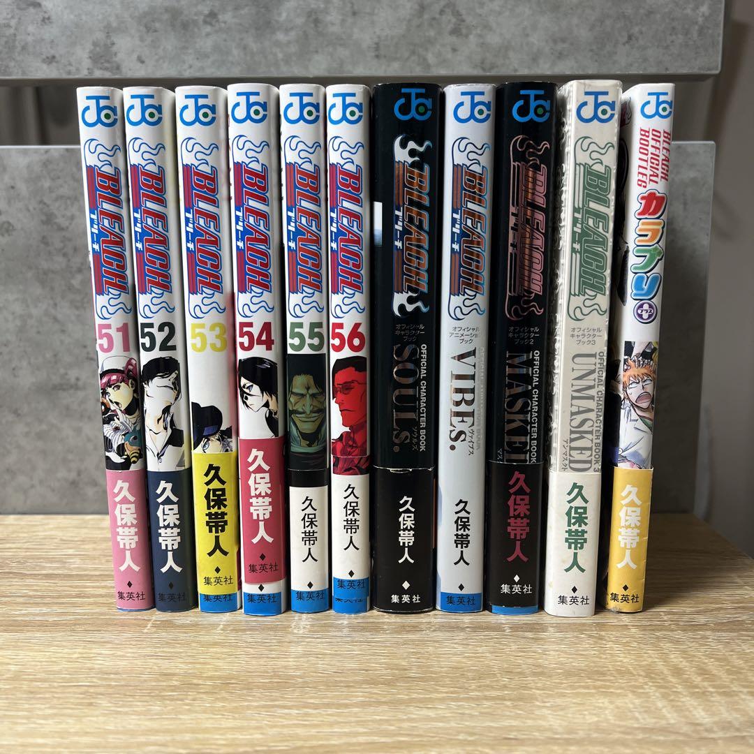 ブリーチ1〜65巻+ファンブック5冊 ブリーチ1〜65巻+ファンブック5冊 - メルカリ