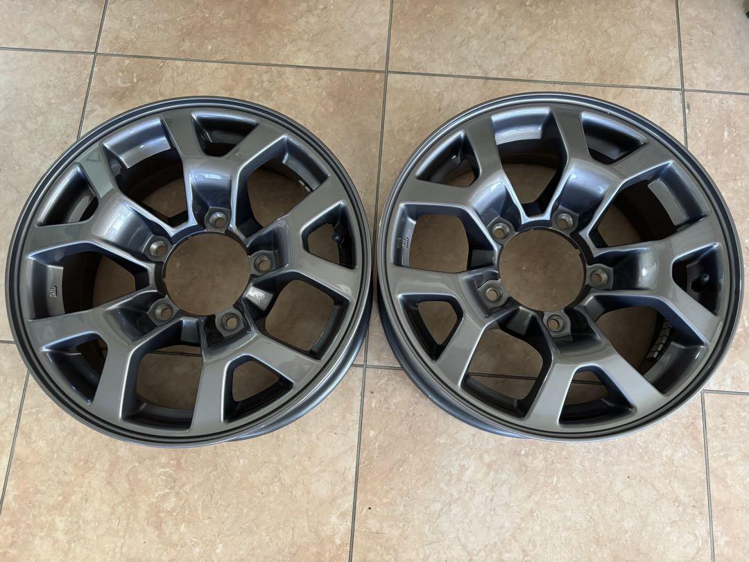[新車外し]SUZUKIジムニーシエラJB74W純正アルミホイール美品★送料込