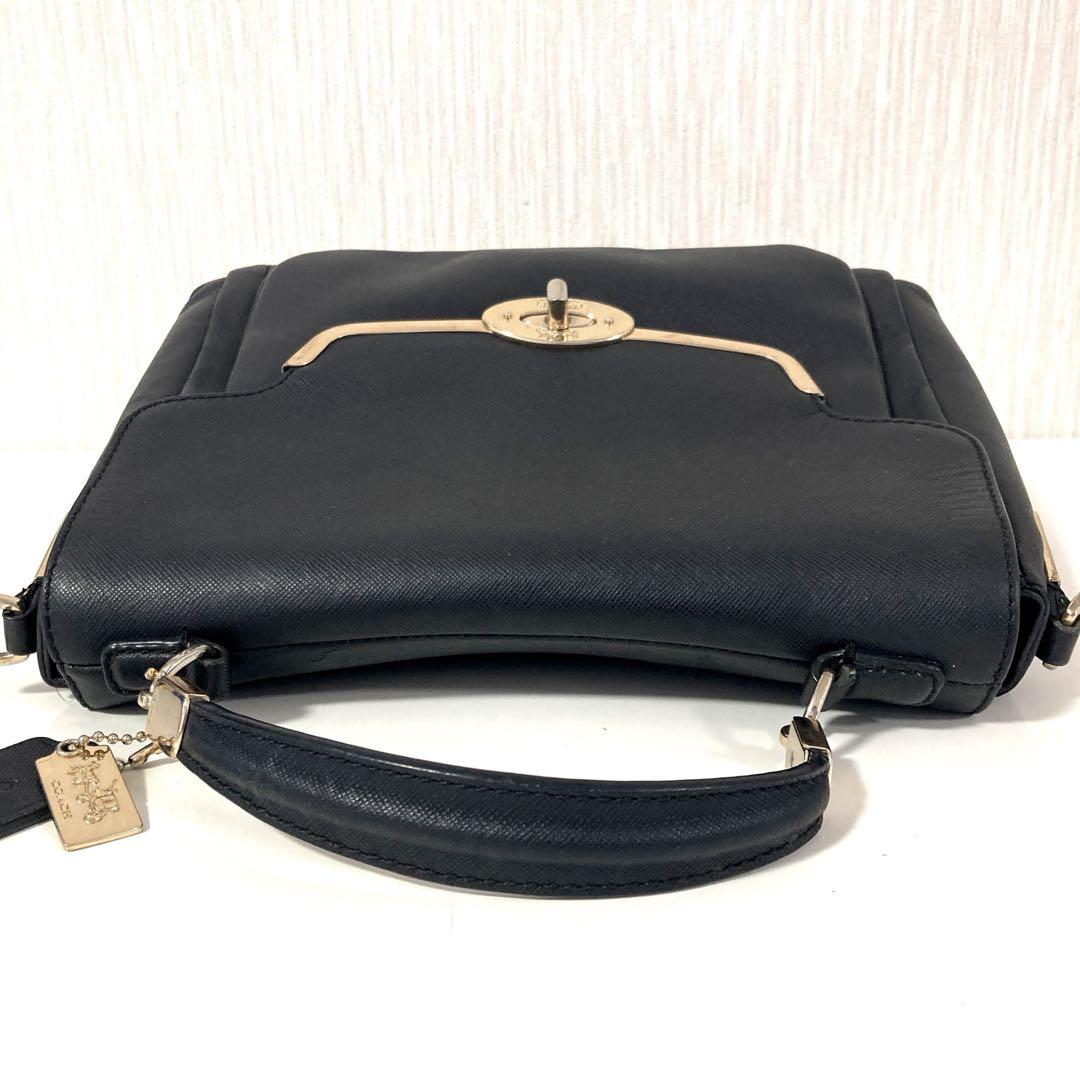 未使用級✨コーチ レザー 2way ショルダーバッグ ハンドバッグ