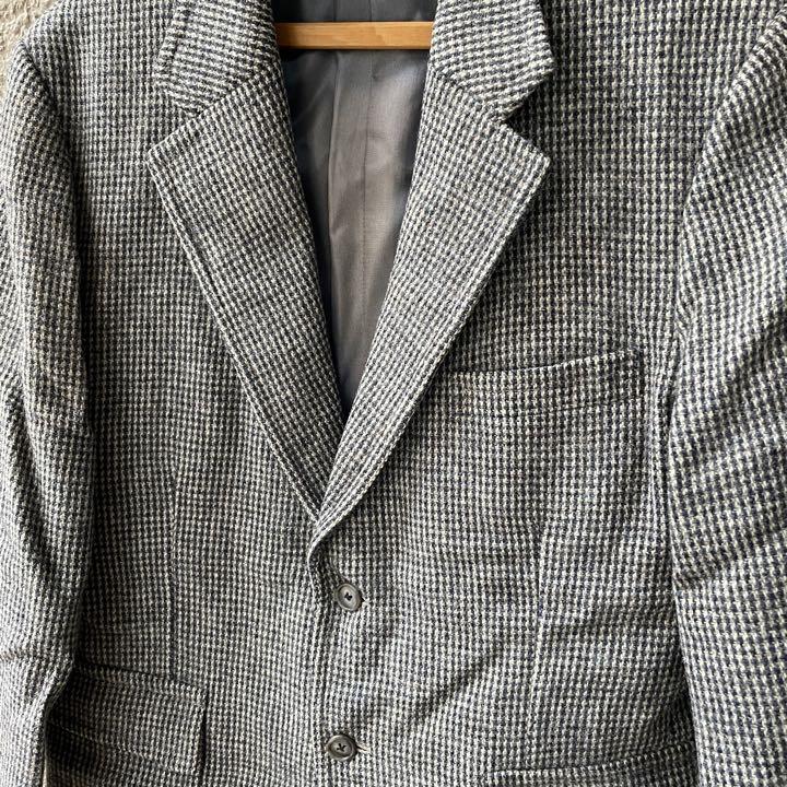 美品 ハリスツイード Harris tweed ヴィンテージジャケット L相当