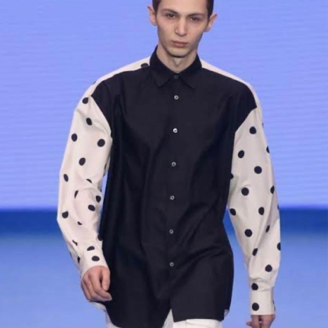 ポールスミス ポルカドットシャツ 現行タグ L aw20