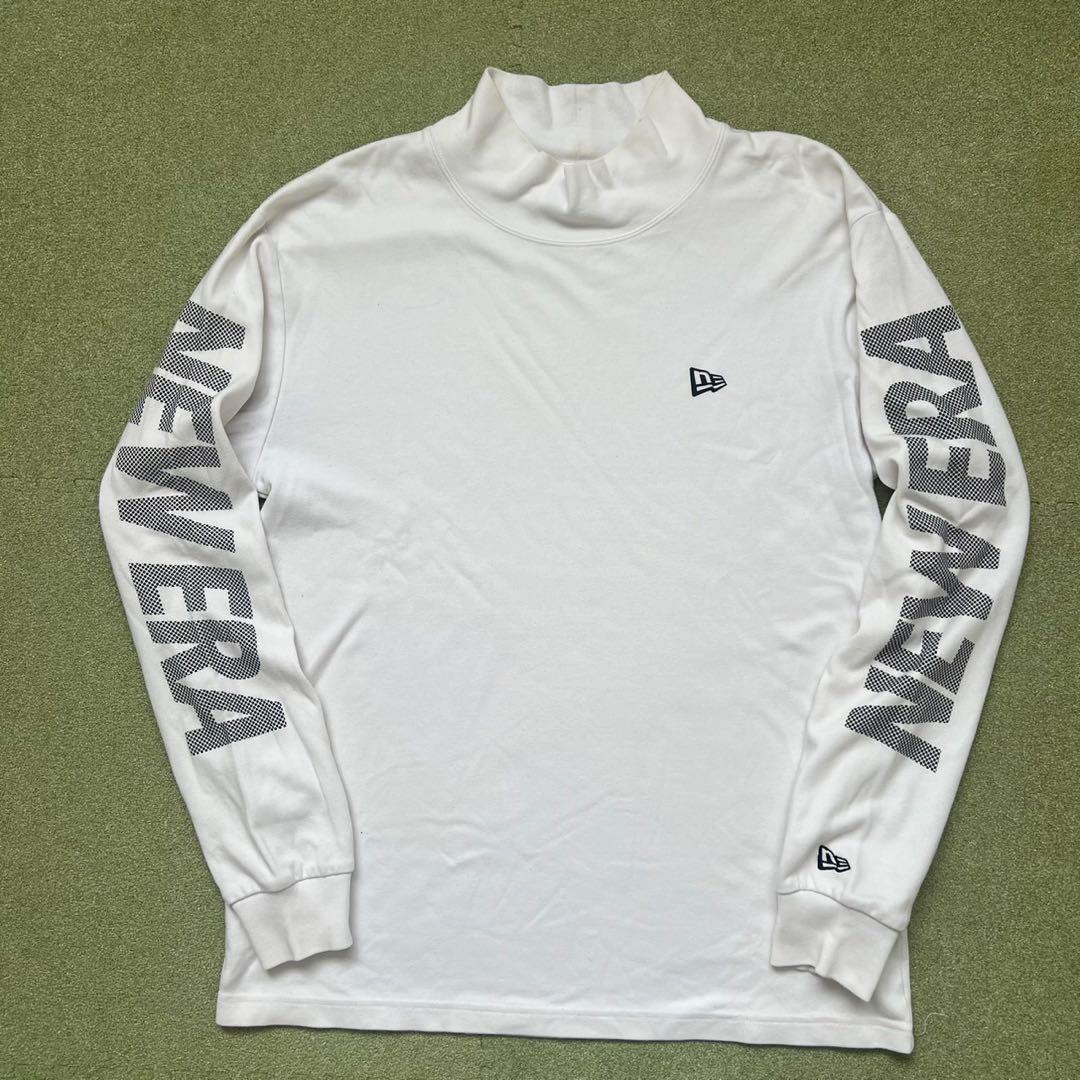 NEW ERA GOLF ニューエラゴルフ モックネック 長袖シャツ ロゴ MM NEW ERA