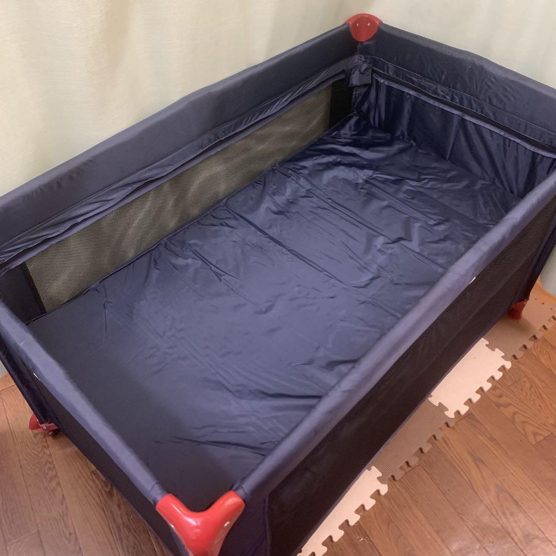 ☆美品☆ 【Neb:o】ネビオ ベビーベッド プレイヤードおむつ替えテーブル付き