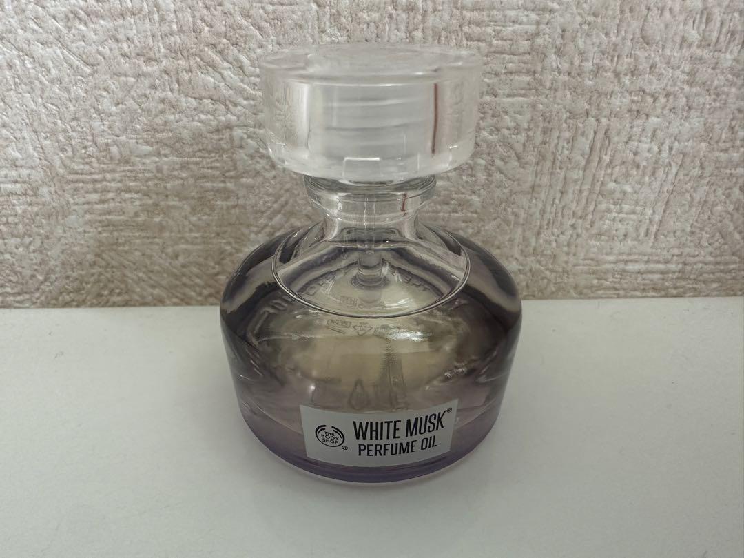 【美品】ザ・ボディショップ ホワイトムスク パフュームオイルtbs 20ml