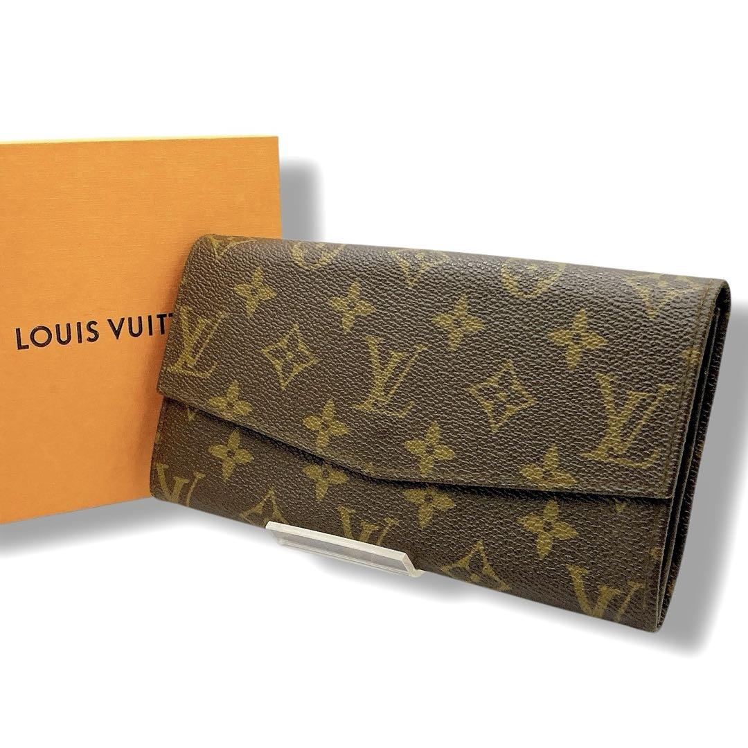 ふるさと納税 美品✨LOUISVUITTON ルイヴィトン 長財布 モノグラム 小銭 小物
