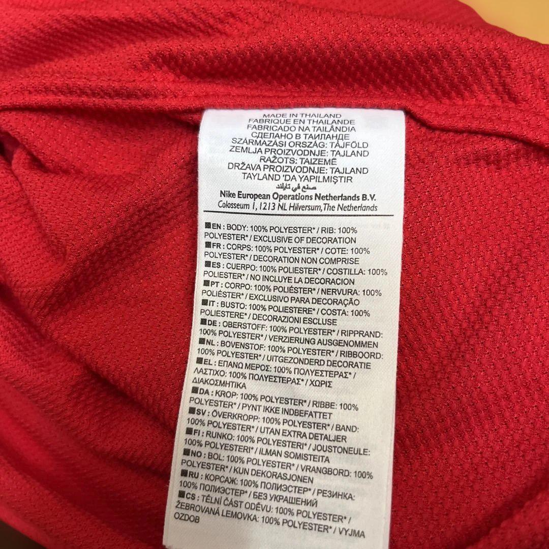 アーセナル Nike サッカーシャツ 赤/白