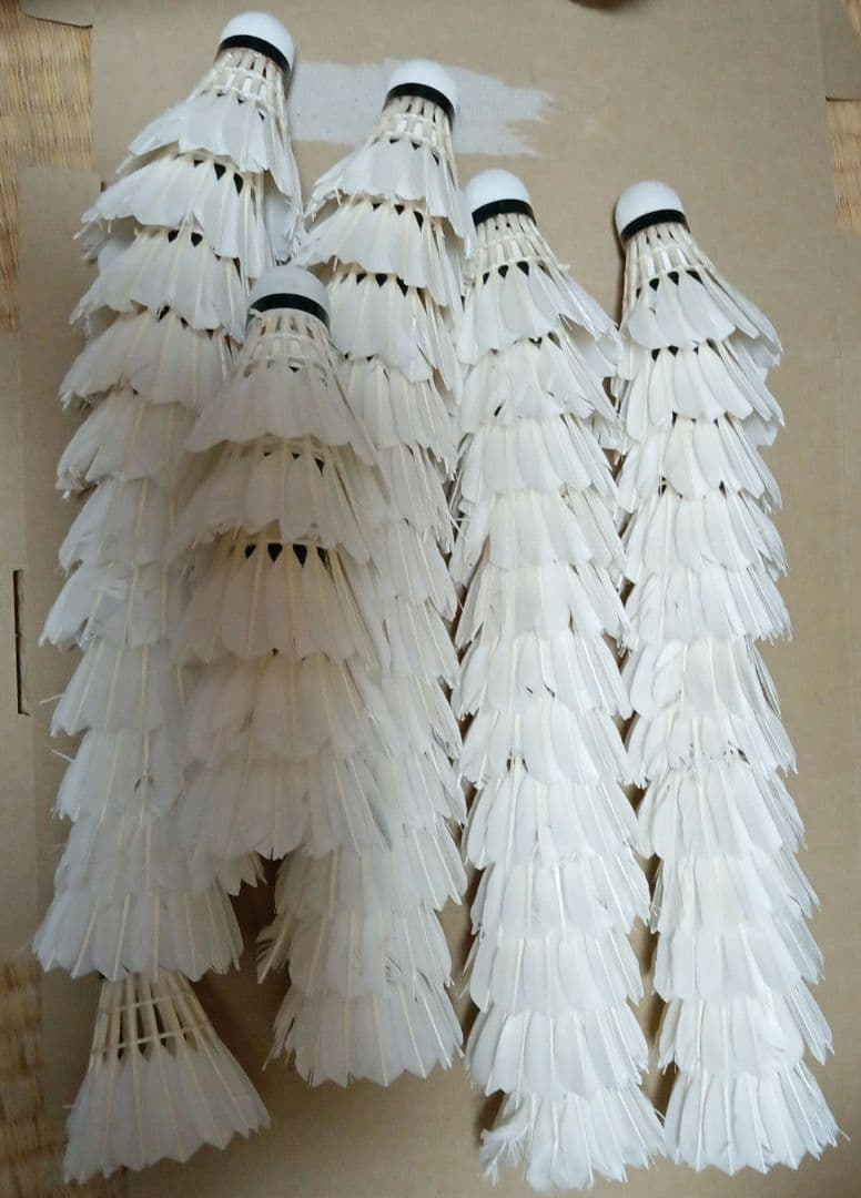 中古シャトル 300球 バドミントン ノック用 バドミントン中古シャトル300球