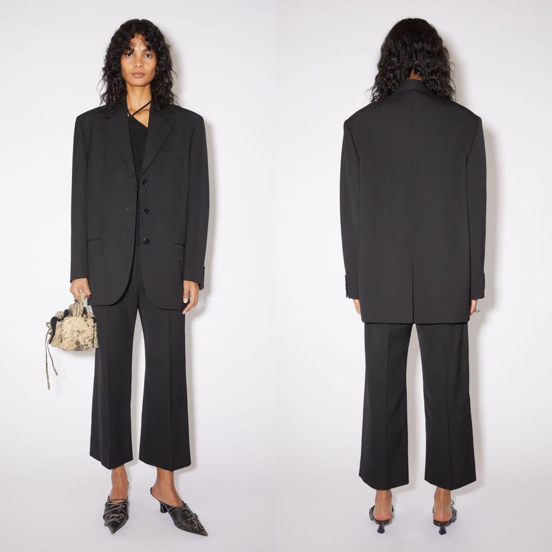 Acne Studios ブラックスーツジャケット サイズ44 セットアップ Acne Studios – メンズスーツジャケット