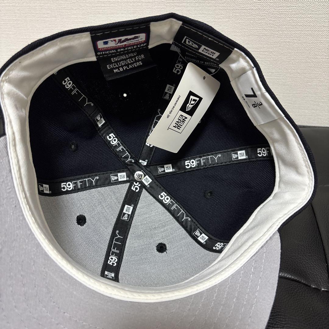 7 3/8 ヤンキース 59FIFTY ニューエラ オールドオーセンティック