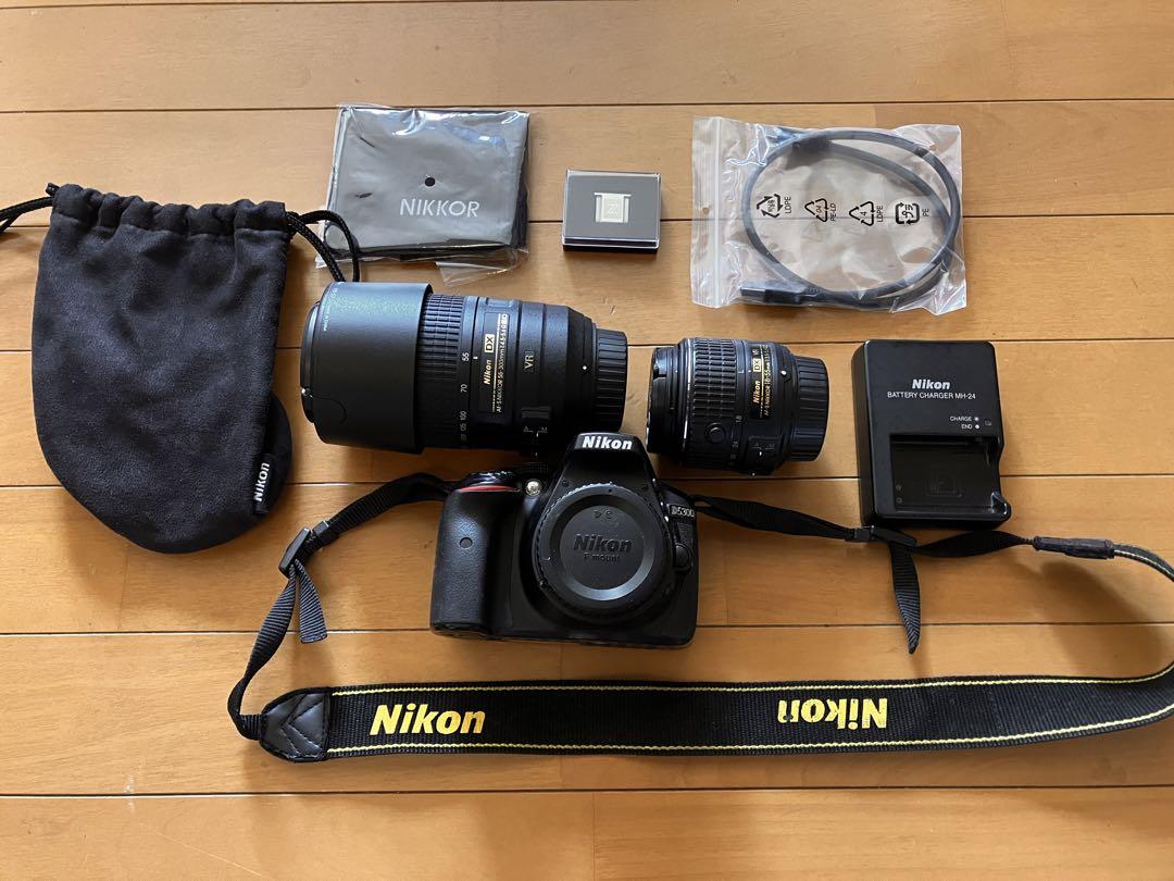 Nikon D5300 デジタル一眼レフ カメラ レンズキット+おまけレンズ