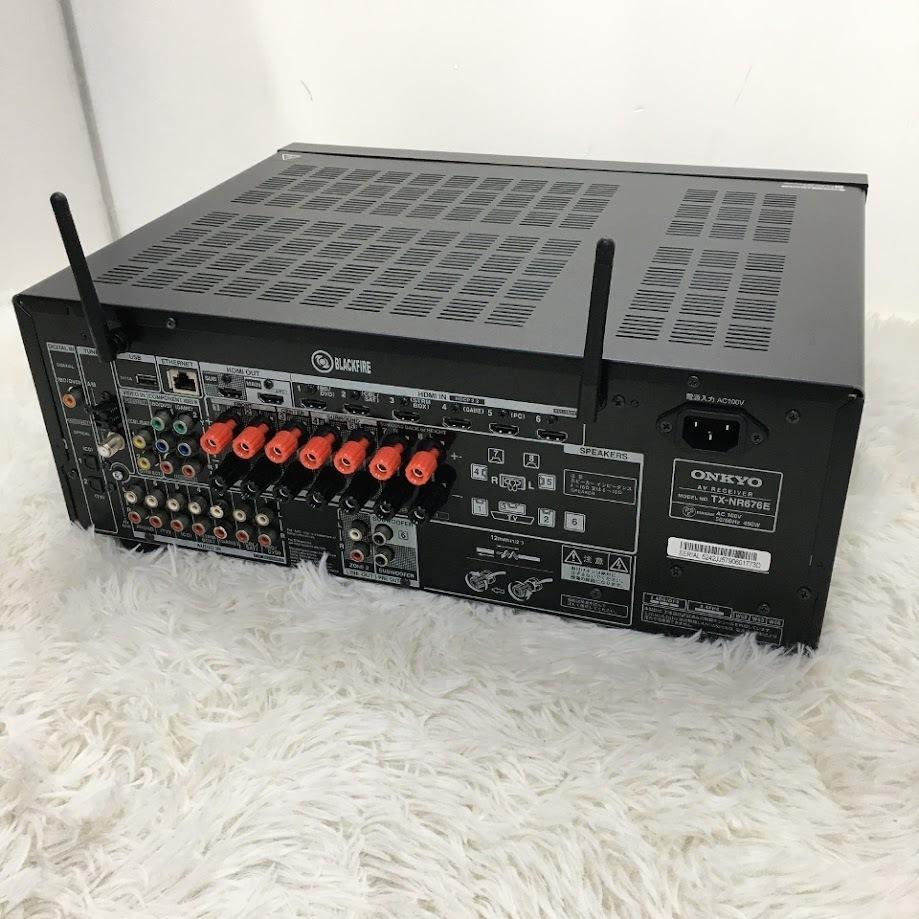オンキョー ONKYO TX-NR676E 美品 AVアンプ 音響機材