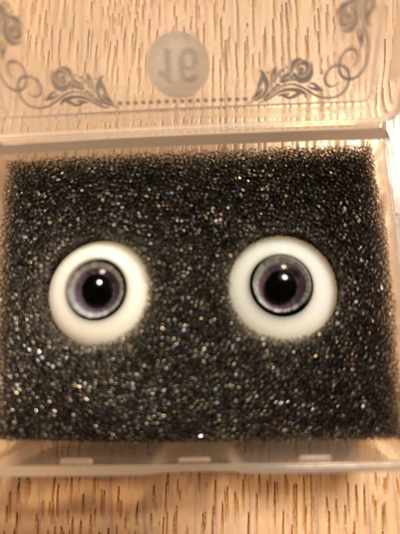 新品　未使用品　グラスアイ16mm