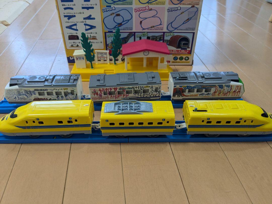 【中古】プラレールベーシックレールセットと旭山動物園号ほか