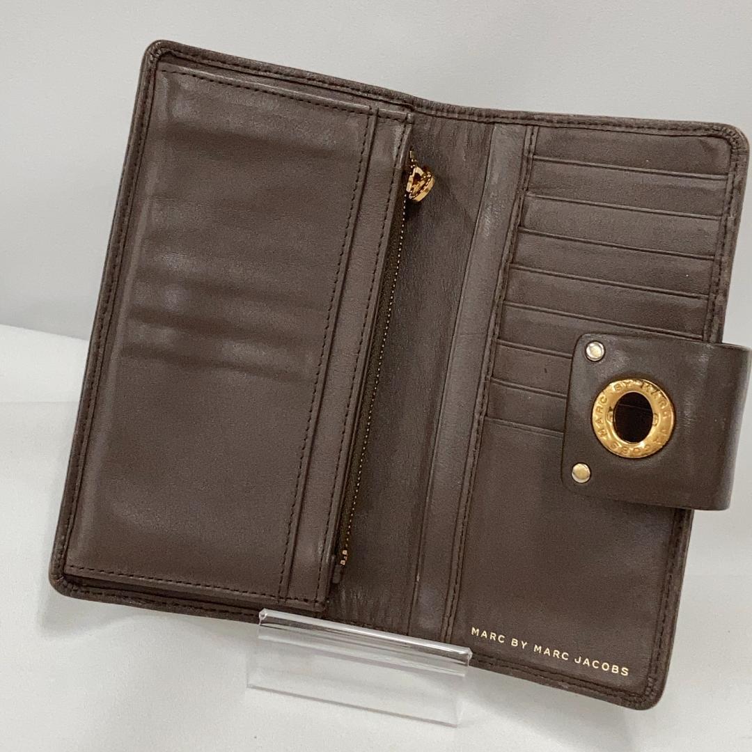 MARC JACOBS ターンロック長財布 MARC BY MARC JACOBS ターンロックデザイン 長財布 レザー