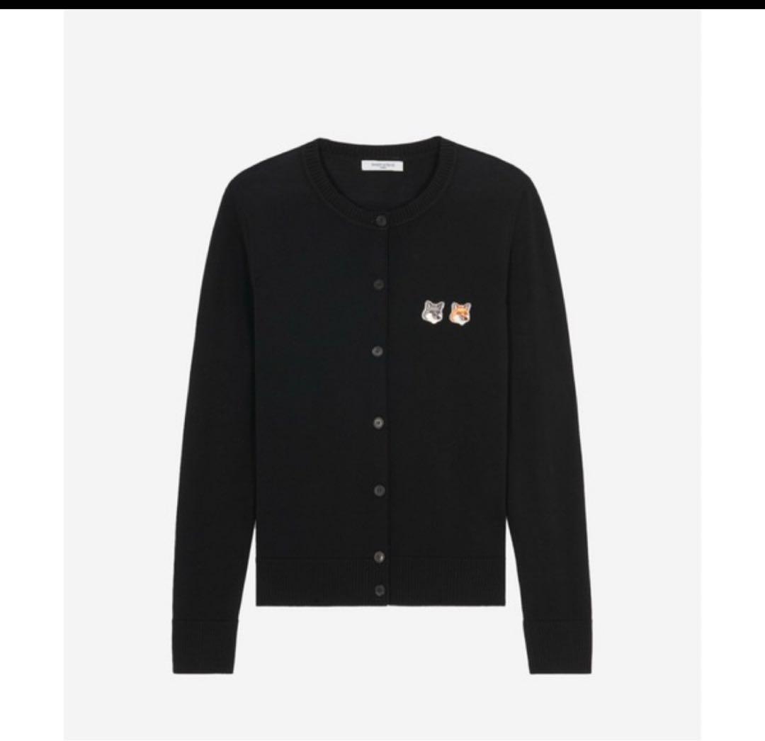 【正規店購入品】美品 メゾンキツネ カーディガン サイズL MAISON KITSUNE】メゾンキツネ カーディガン