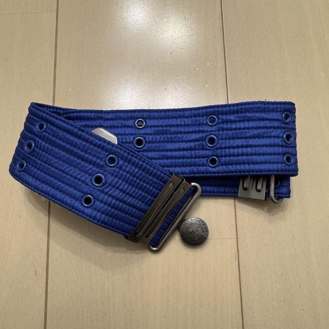 ラルフローレン ダウン ブルー XS レディース バックル付き