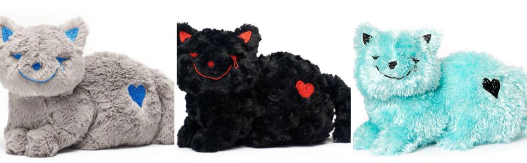 米津玄師リイシューねこちゃんミント・BLACK＆RED・BEIGE＆BLUE