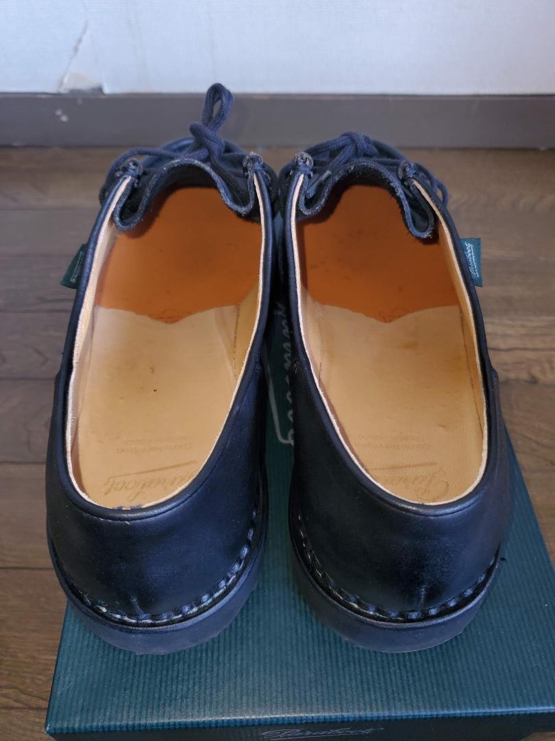 大特価安い paraboot michael 43 ブラック チロリアンシューズ Wq2Mt-m22047218745 新品新作
