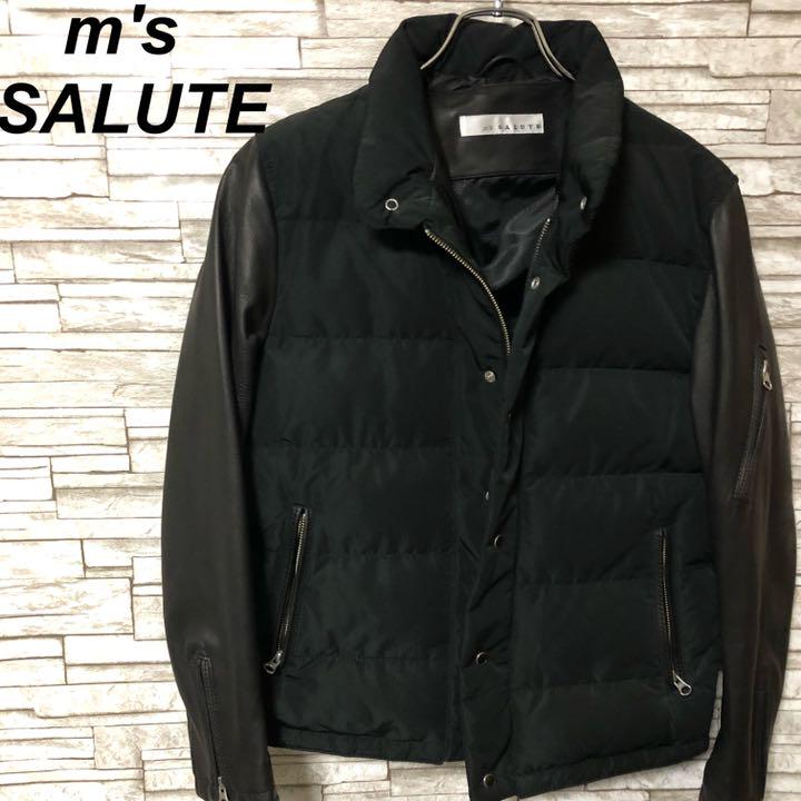 【美品】m's SALUTE （エムズサルート）ダウン90% 羊皮