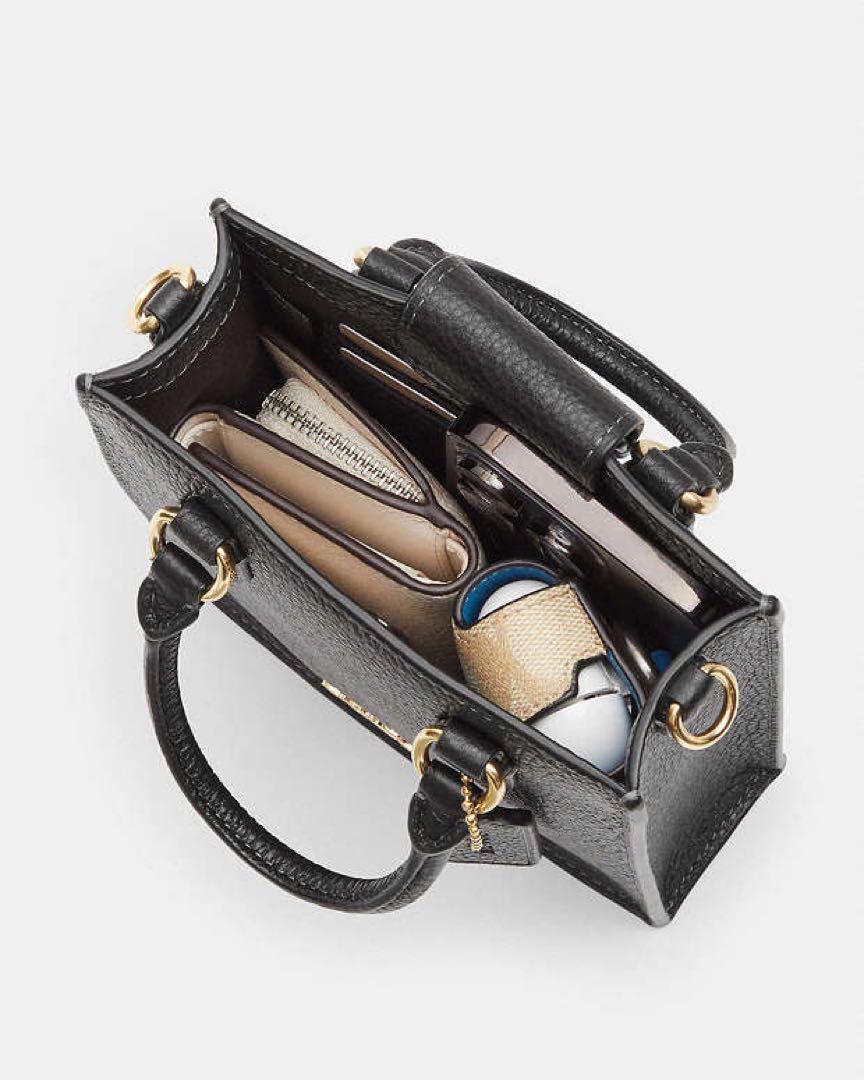 新品】COACH コーチ ショルダーバッグ ノース サウス ミニ