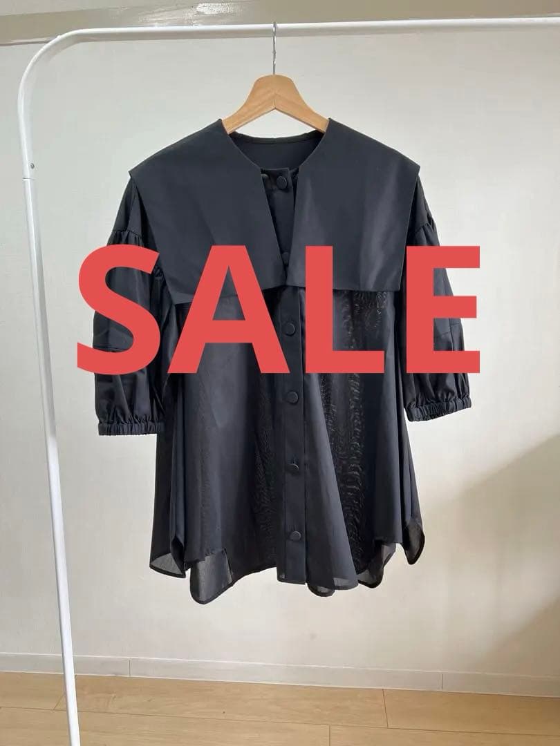 enfold エンフォルド　SAILOR-COLOR BLOUSE