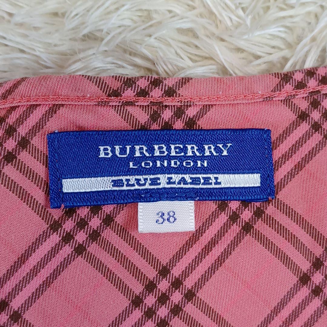 美品✨ BURBERRY BLUE LABEL フレンチスリーブ カットソー