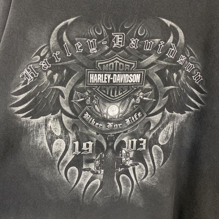 激レア】ハーレーダビッドソン☆tシャツ メキシコ製 バイク エンブレム