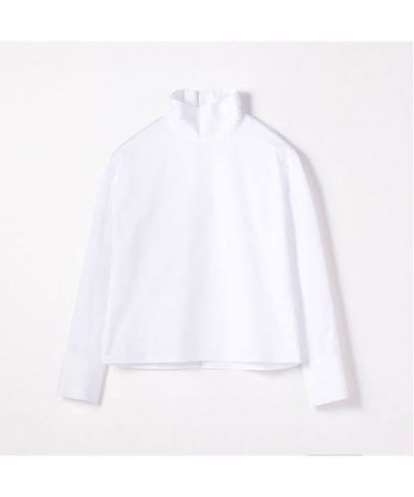 CABaN キャバン コットン ハイネックブラウス アウトレットで購入 ブラウス 値下げCavan(キャバン) シャツ/ブラウス(半袖/袖なし)
