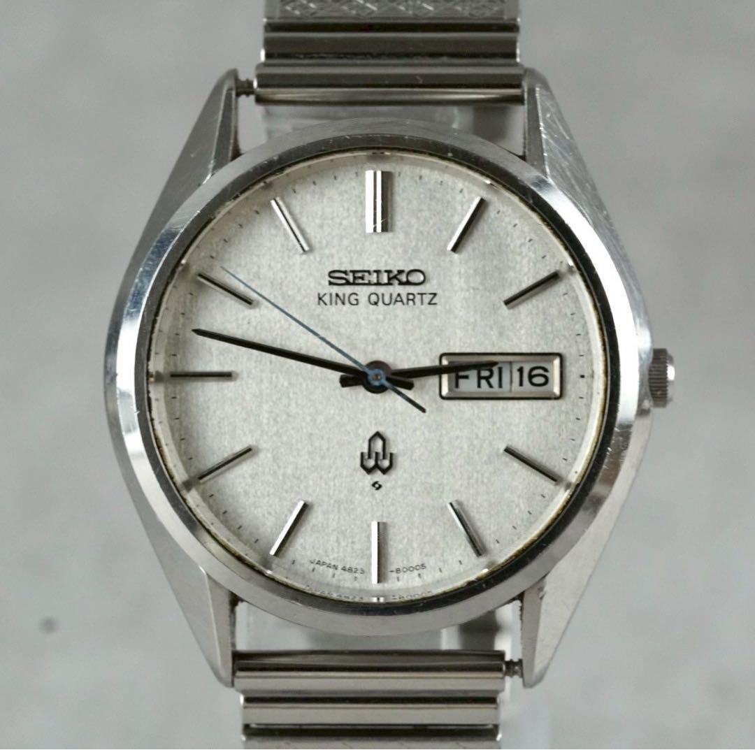 SEIKO キングクォーツ men's腕時計 稼働品 SEIKO キングクォーツ 4823-8000 稼働品 メンズ腕時計 - メルカリ