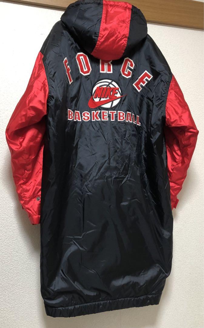 未使用 NIKE ナイキ ベンチコート FORCE BASKETBALL 銀タグ